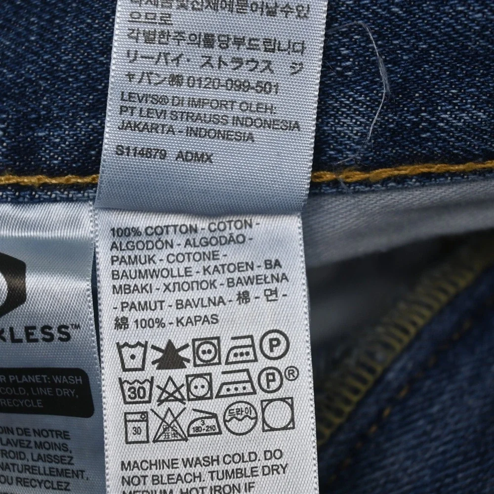Levi's 56x30 Medium Stonewash 550 Relaxed‎ Mens Jeans